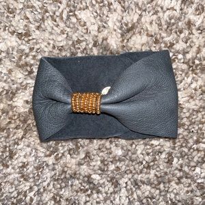 Noonday Leather Bow Bracelet